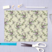 Papier Mousseline seamless floral mix (Artisanat)