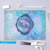 Papier Mousseline Seashell Fit pour une Parties scintillant de sirèn (Artisanat)