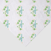 Papier Mousseline Secouer vos Shamrocks (Détail)