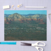 Papier Mousseline Sedona et Coffee Pot Rock d'en haut (Artisanat)