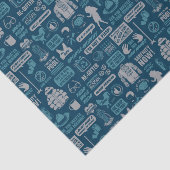 Papier Mousseline Seinfeld | Motif de mème (Détail)