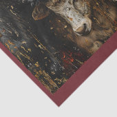 Papier Mousseline Selfie Lovers Vaches (Détail)