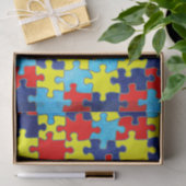 Papier Mousseline Sensibilisation sur l'autisme-Puzzle par Shirley T (Cadeau)