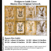 Papier Mousseline Sepia Bunny Artwork, Easter Crafts EV3R Decoupage