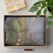 Papier Mousseline Sept Canards à la pointe par Alexander Koester (Cadeau)