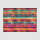 Papier Mousseline Serape Aquarelle Fiesta Couverture mexicaine (Recto)