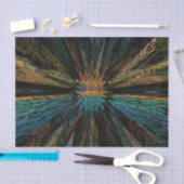 Papier Mousseline Serape Southwest Geometric Tribal Print (Artisanat)