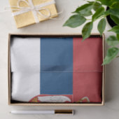 Papier Mousseline Serbia Flag (Cadeau)