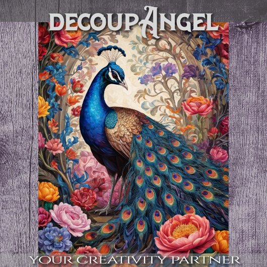 Papier Mousseline Sérénade des couleurs - Découpage -