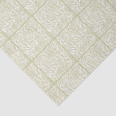 Papier Mousseline Serengeti Safari Zebra, design carrelé (Détail)