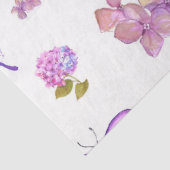 Papier Mousseline Série Aquarelle Hydrangea Design 9 (Détail)