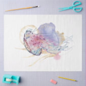 Papier Mousseline Série Aquarelle Sous-Marine Design 1 (Artisanat)