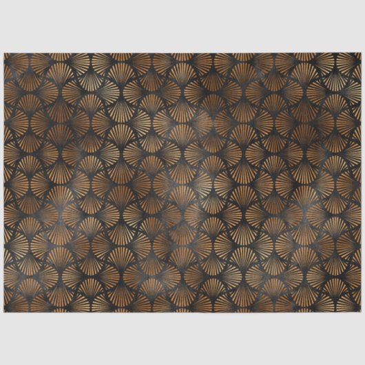 Papier Mousseline Série Copper Tiger Design 13 (Recto)