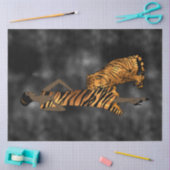 Papier Mousseline Série Copper Tiger Design 16 (Artisanat)