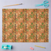 Papier Mousseline Série Copper Tiger Design 2 (Artisanat)