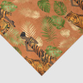 Papier Mousseline Série Copper Tiger Design 2 (Détail)