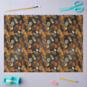 Papier Mousseline Série Copper Tiger Design 4 (Artisanat)