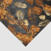 Papier Mousseline Série Copper Tiger Design 4 (Détail)