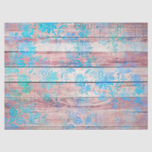 Papier Mousseline Série de bois Shabby Chic Design 7