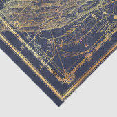 Papier Mousseline Série de cartes Gold Star Design 13 (Détail)