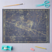 Papier Mousseline Série de cartes Gold Star Design 14 (Artisanat)