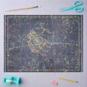 Papier Mousseline Série de cartes Gold Star Design 16 (Artisanat)