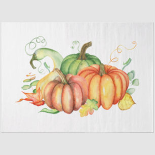 Papier Mousseline Série de citrouilles de Thanksgiving Design 6