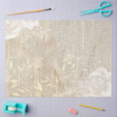 Papier Mousseline Série de conception Boho Floral Ephemera #1 (Artisanat)