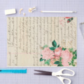 Papier Mousseline Série de conception de fleurs et d'éphémères #6 (Artisanat)