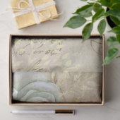 Papier Mousseline Série de conception d'éphémères floraux boho #4 (Cadeau)