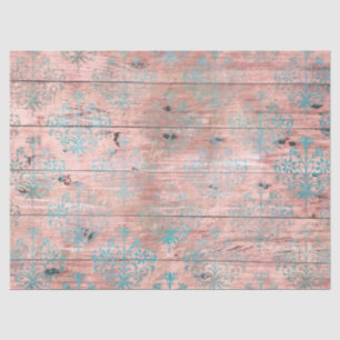 Papier Mousseline Série de conception en bois Shabby Chic 14