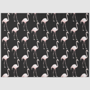 Papier Mousseline Série de design Flamingo à l'aquarelle 20