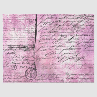 Papier Mousseline Série de papiers lavande éphémères Design 9