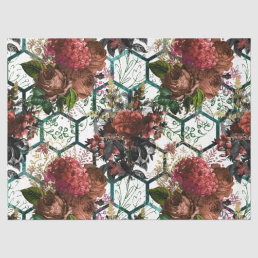 Papier Mousseline Série de ruches de bois Design 60 (Recto)