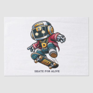 Papier Mousseline Série de skate Street Style
