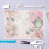 Papier Mousseline Série d'écriture Shabby Chic Design 5 (Artisanat)