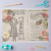 Papier Mousseline Série d'objets victoriens Design 24 (Artisanat)