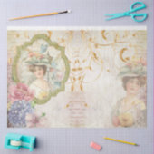 Papier Mousseline Série d'objets victoriens Design 9 (Artisanat)