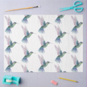 Papier Mousseline Série d'oiseaux tropicaux : Hummingbird Design 2 (Artisanat)