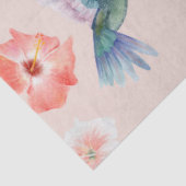 Papier Mousseline Série d'oiseaux tropicaux : Hummingbird Design 4 (Détail)