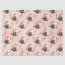 Série Dragonlies vintages Design 4 papier de tissu