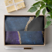 Papier Mousseline Série Galaxy Agate Design 1 (Cadeau)