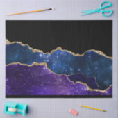 Papier Mousseline Série Galaxy Agate Design 1 (Artisanat)