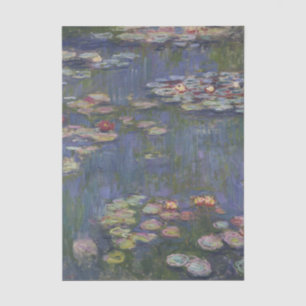 Papier Mousseline Série Nymphéas par Claude Monet