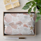 Papier Mousseline Série Ocean Breeze Design 3 (Cadeau)