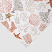 Papier Mousseline Série Ocean Breeze Design 3 (Détail)