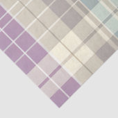 Papier Mousseline Série Plaid Bunny de Pâques Conception #18 (Détail)