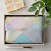 Papier Mousseline Série Plaid Bunny de Pâques Conception #25 (Cadeau)