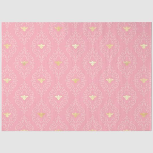 Papier Mousseline Série Princess Bee Design #3 (Recto)