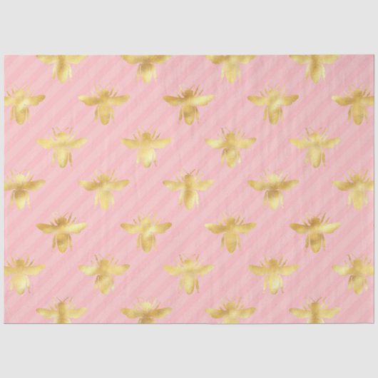 Papier Mousseline Série Princess Bee Design #7 (Recto)
